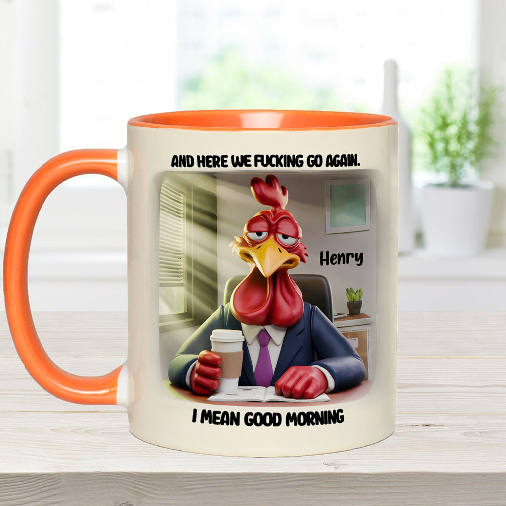 Et on y retourne ! - Mug personnalisé pour collègue