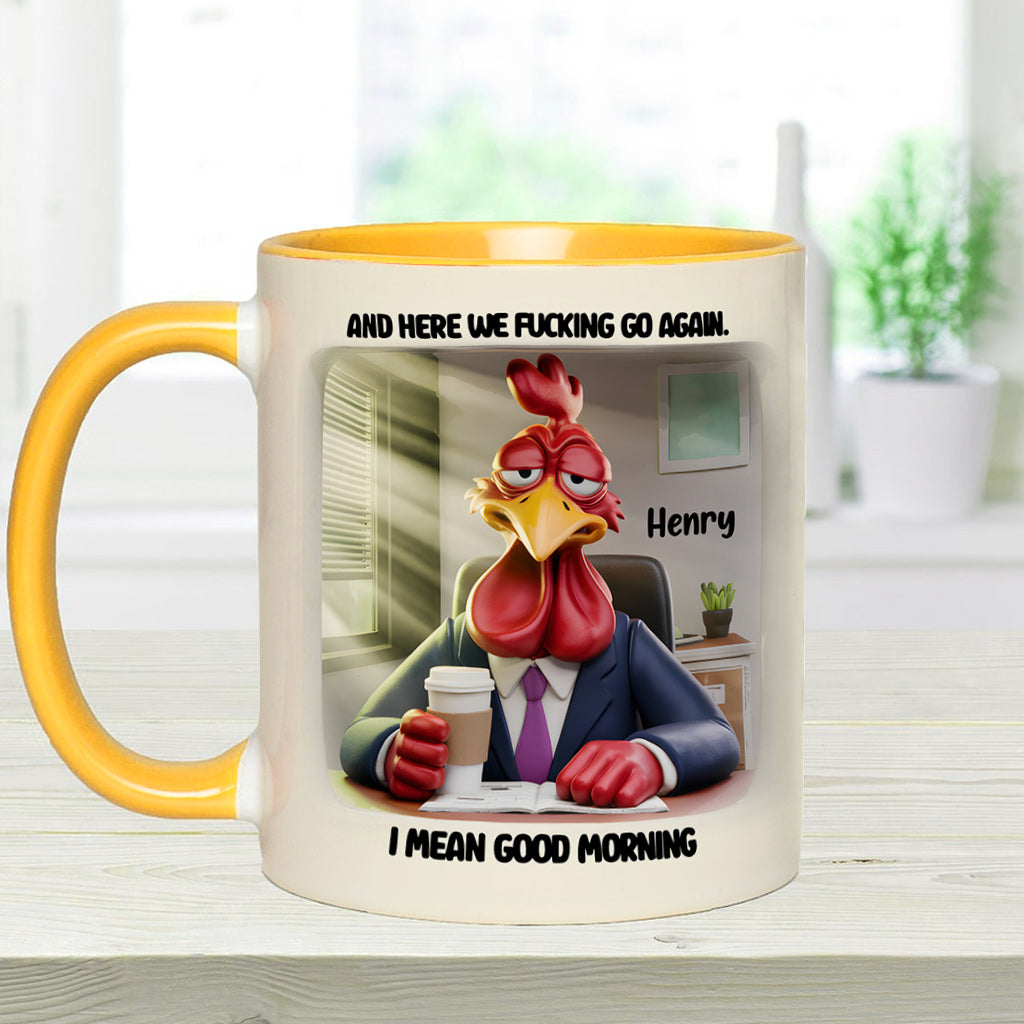 Et on y retourne ! - Mug personnalisé pour collègue