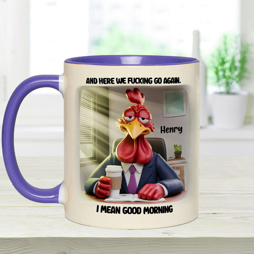 Et on y retourne ! - Mug personnalisé pour collègue