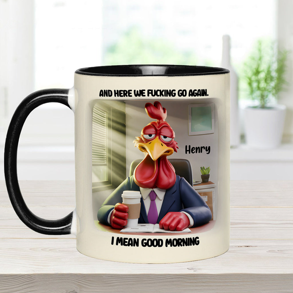 Et on y retourne ! - Mug personnalisé pour collègue