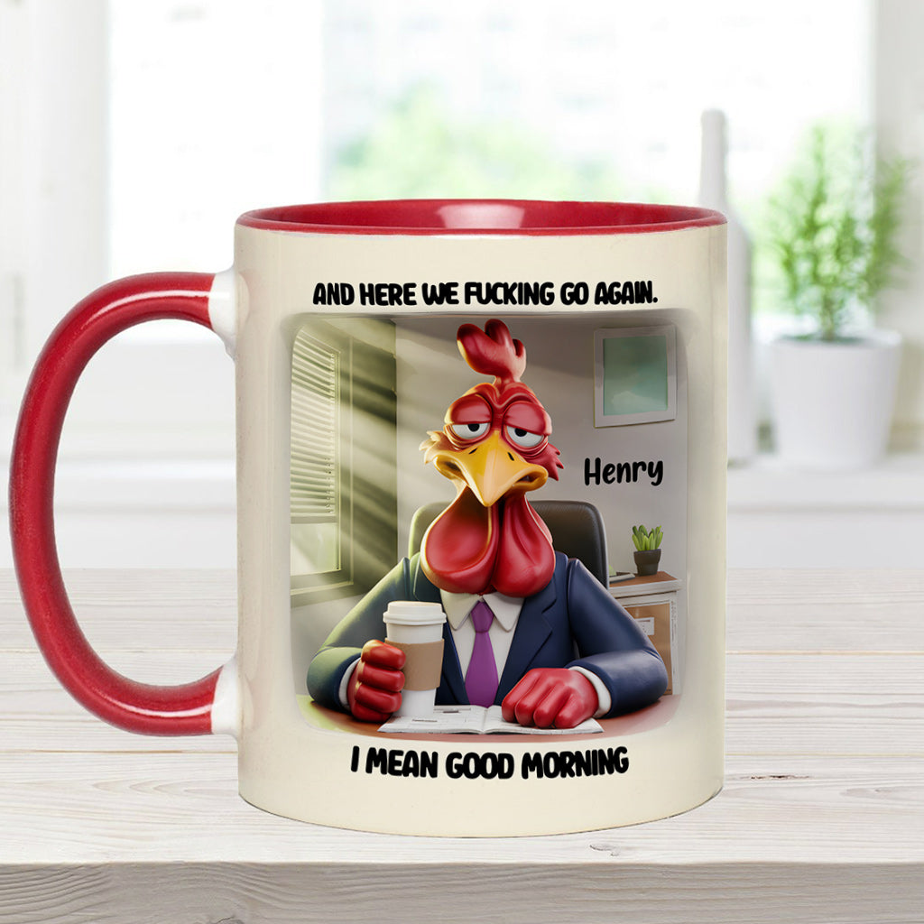 Et on y retourne ! - Mug personnalisé pour collègue