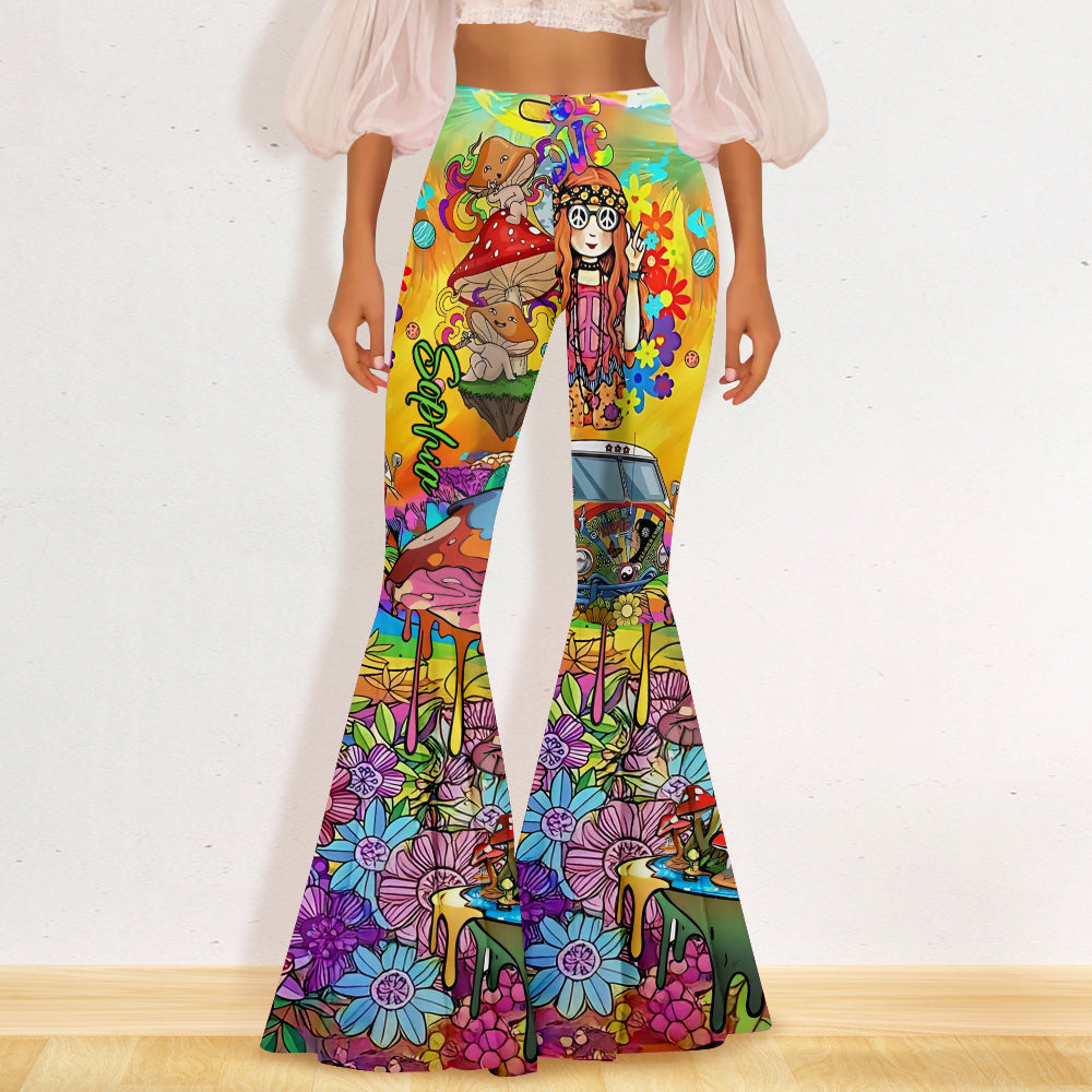 Hippie Soul – Personalisierte Hippie-Schlagleggings