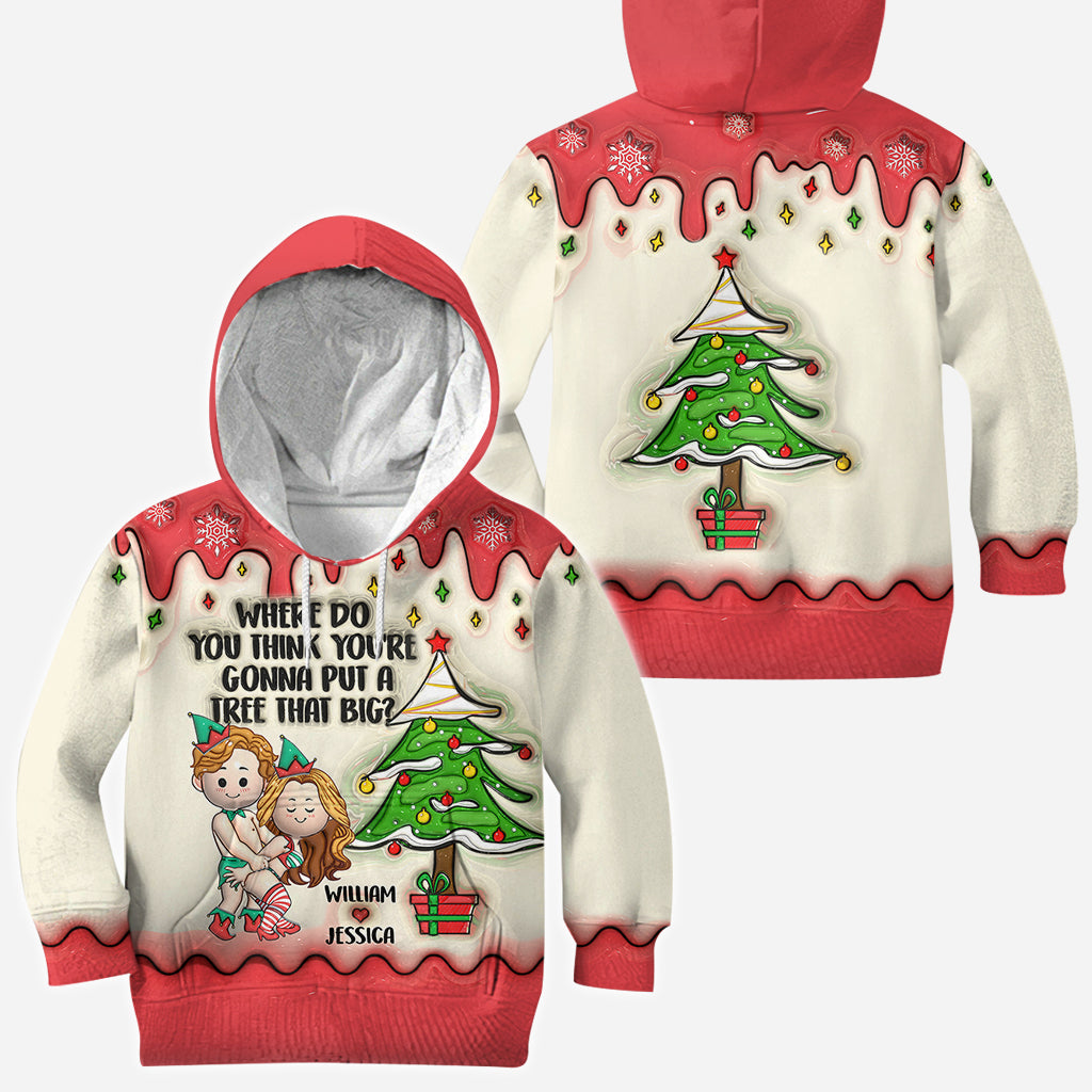 Bend Over And I Will Show You - Personalized Couple All Over Shirt