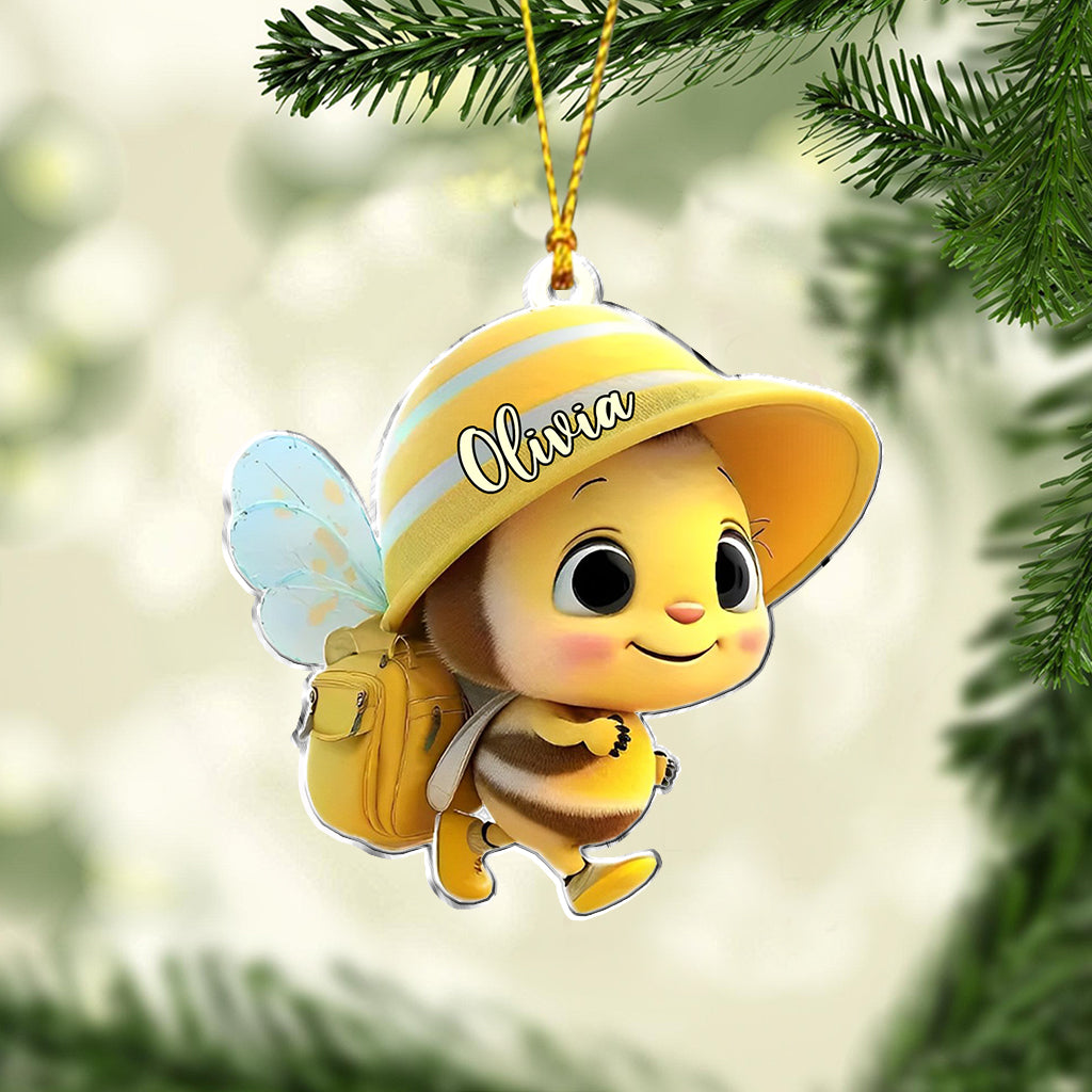 Adorable bébé abeille - Ornement personnalisé pour enfant