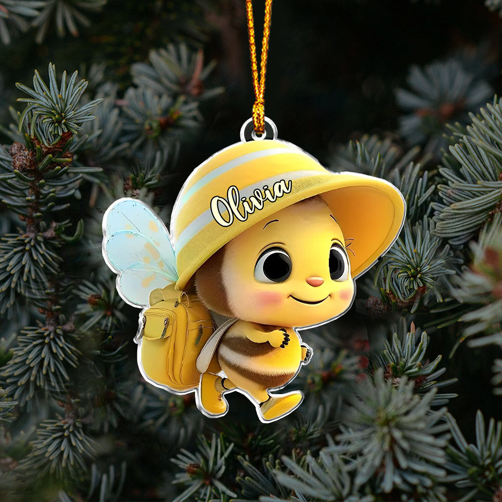 Adorable bébé abeille - Ornement personnalisé pour enfant