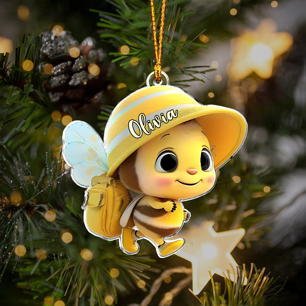 Adorable bébé abeille - Ornement personnalisé pour enfant