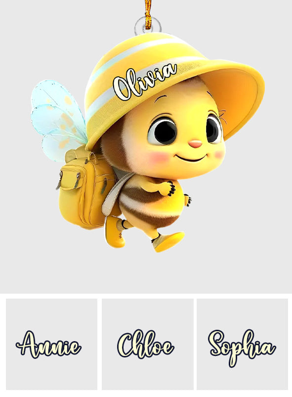 Adorable bébé abeille - Ornement personnalisé pour enfant