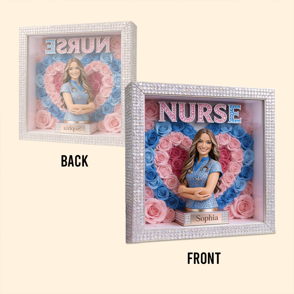 Photo Personnalisée - Plaque Acrylique Personnalisée pour Infirmière
