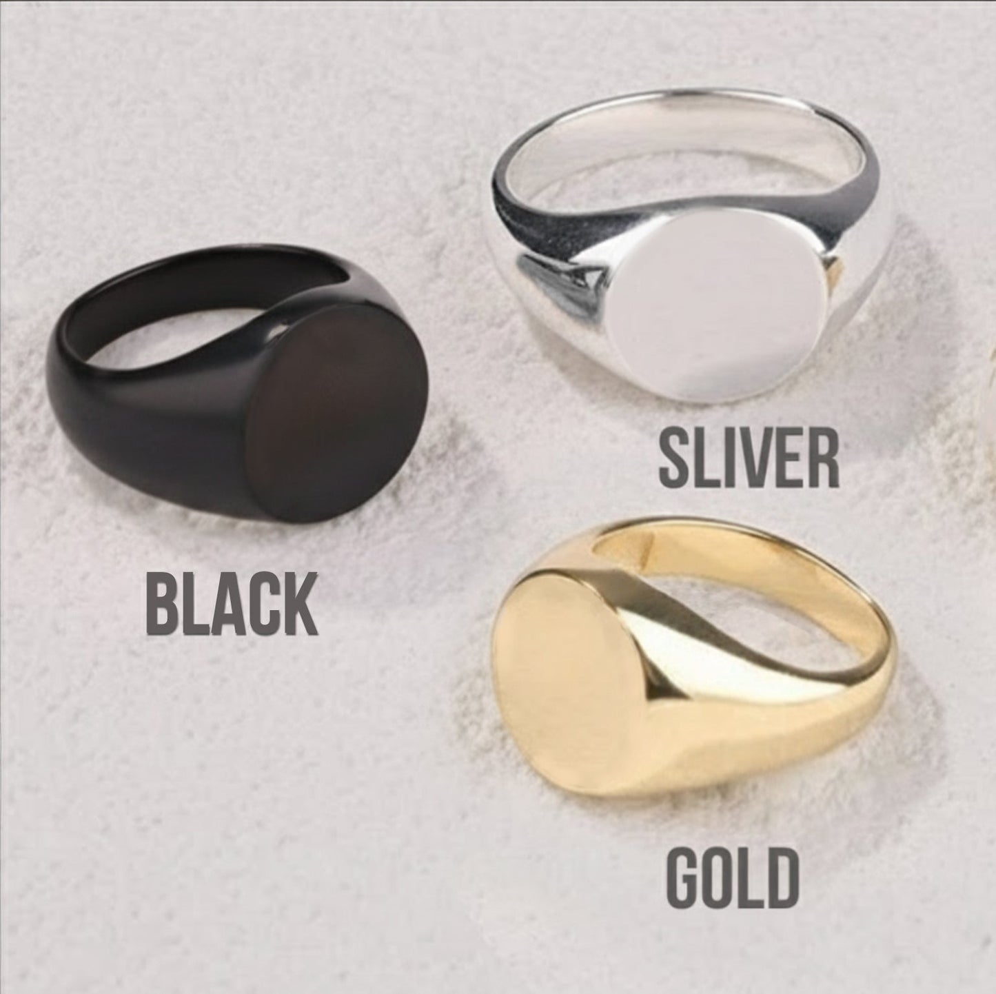 Strong One - Personalized Firefighter Signet Ring
