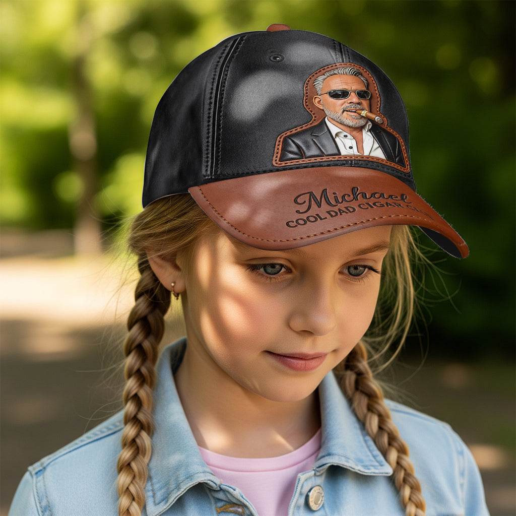 Vaterliebe Zigarre - Personalisierte klassische Kappe für Väter