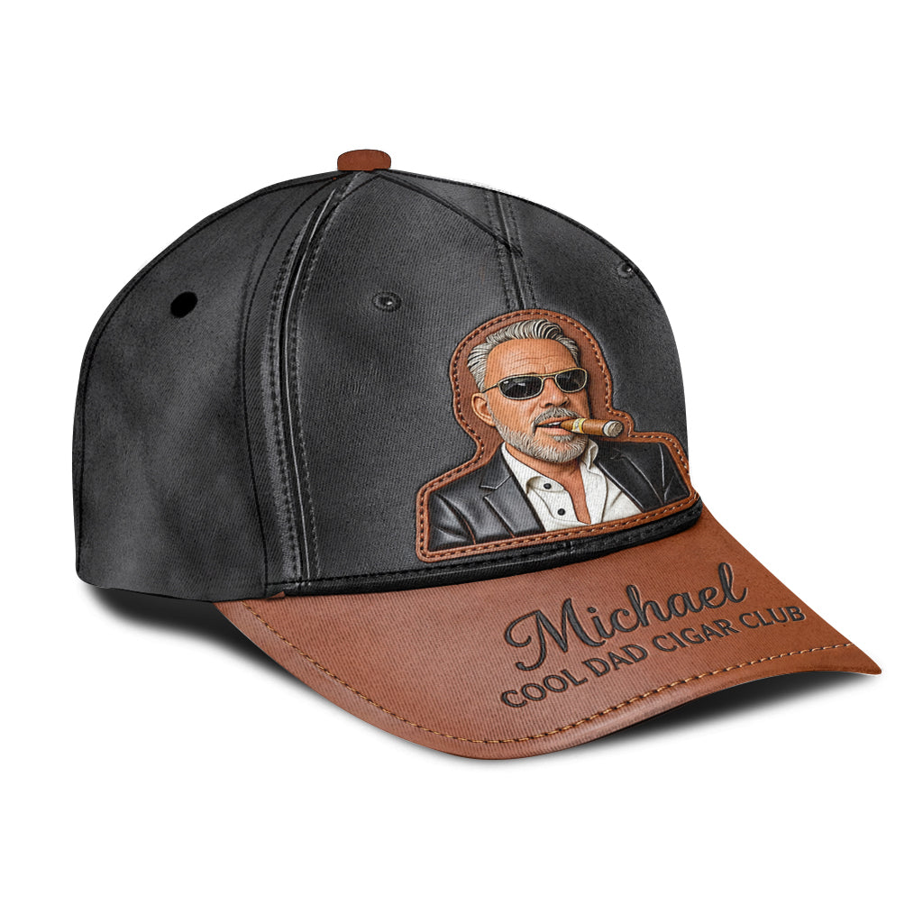 Vaterliebe Zigarre - Personalisierte klassische Kappe für Väter