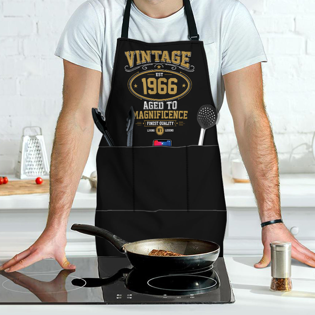 Birthday Gift - Personalized Birthday Apron With Pockets