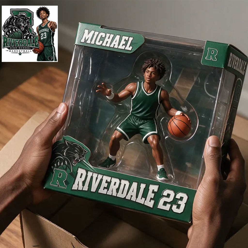 Benutzerdefinierter Sport - Personalisierte Basketball-Acryl-Displaybox