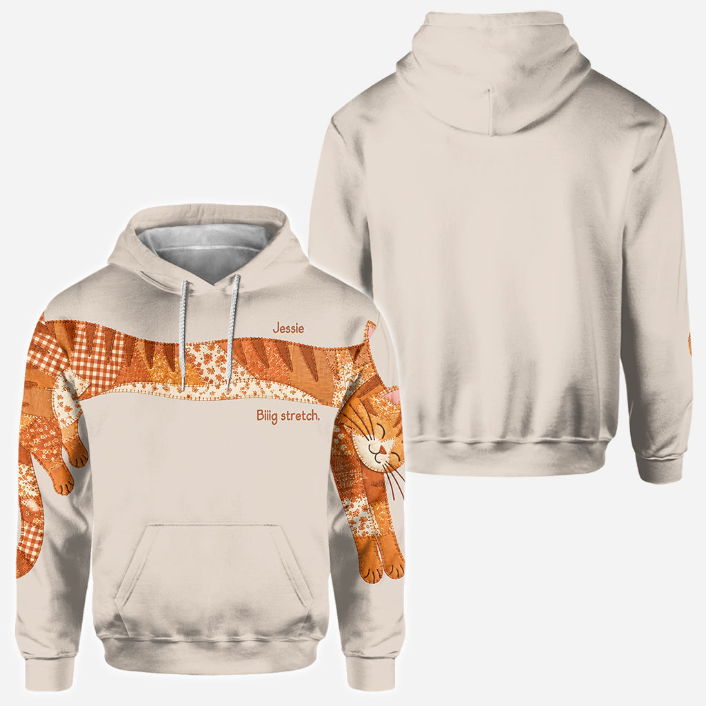 Eine Katze, zwei Ärmel - Personalisierte Katzen-Shirt