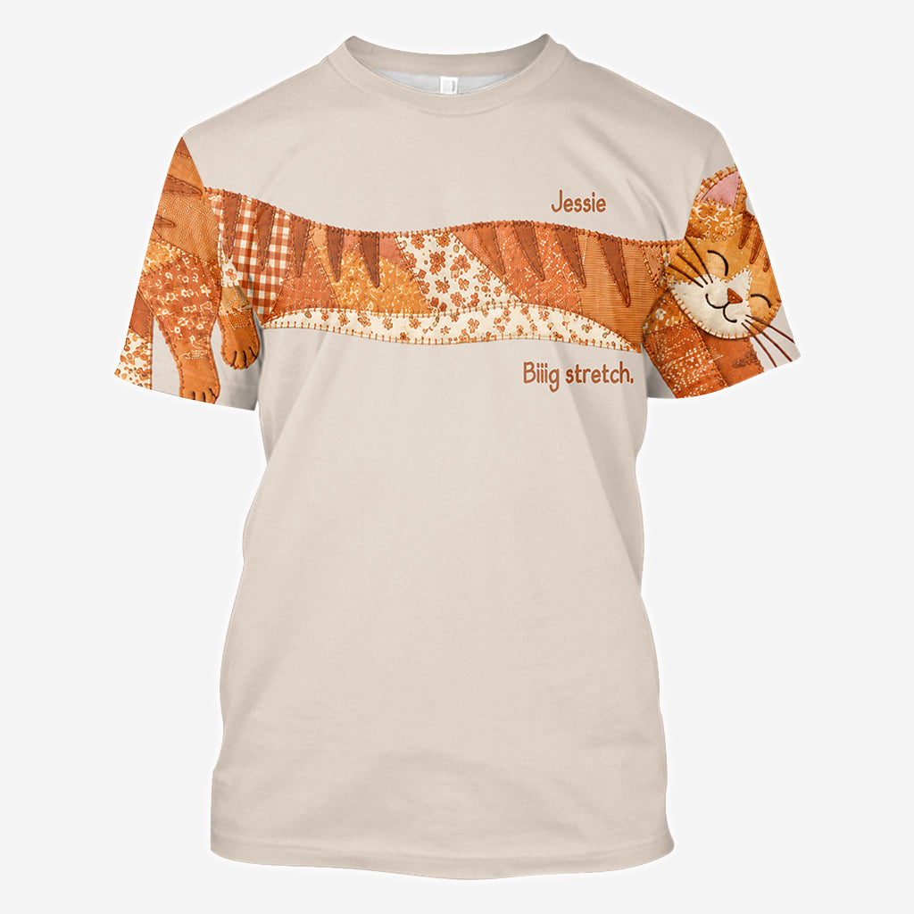Eine Katze, zwei Ärmel - Personalisierte Katzen-Shirt
