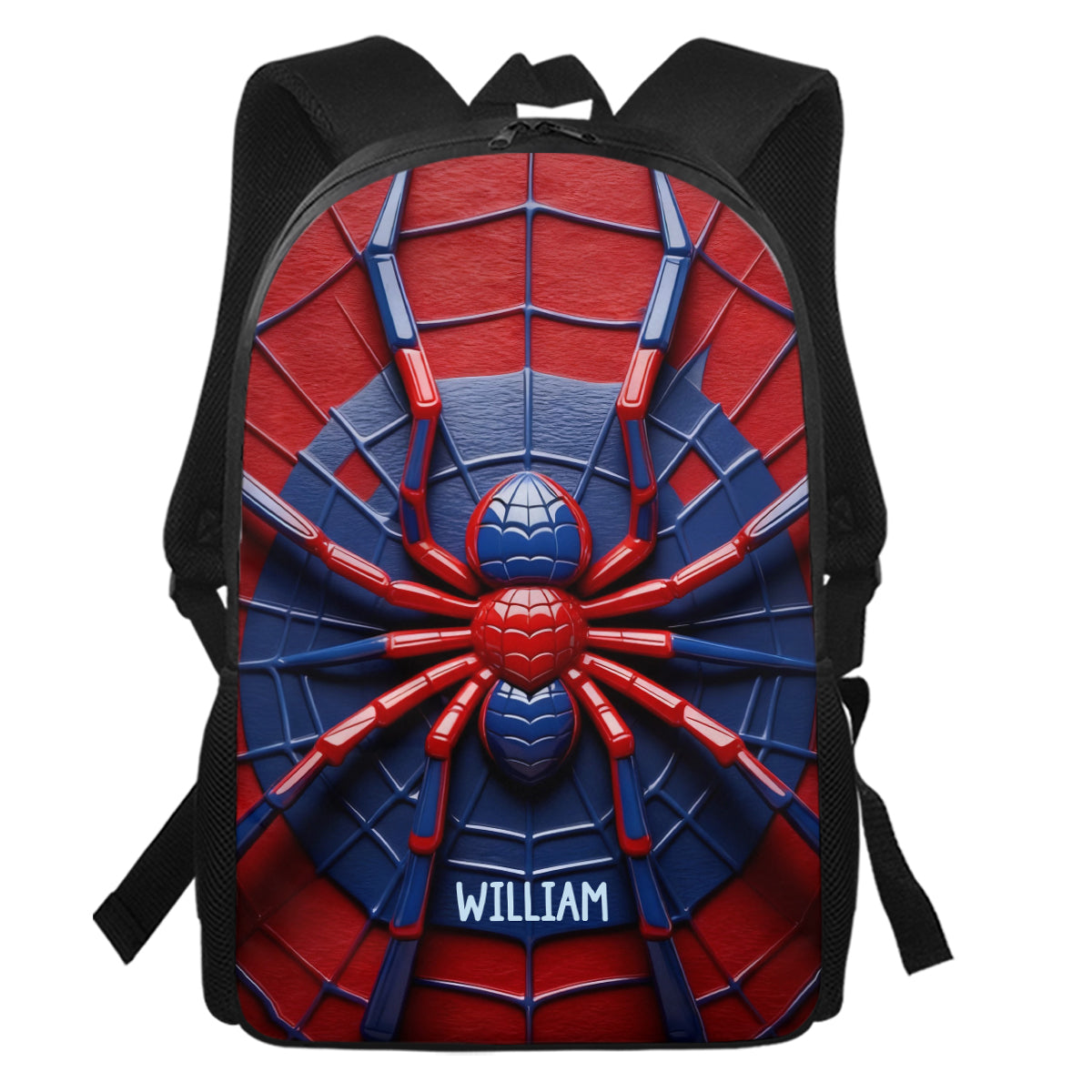 Ensemble sac à dos, sac à lunch et trousse personnalisés Spider pour enfant