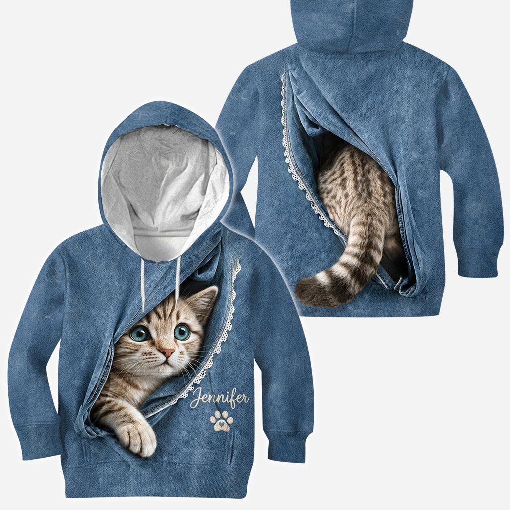 Any Pet Photo - Personalized Cat All Over Shirt