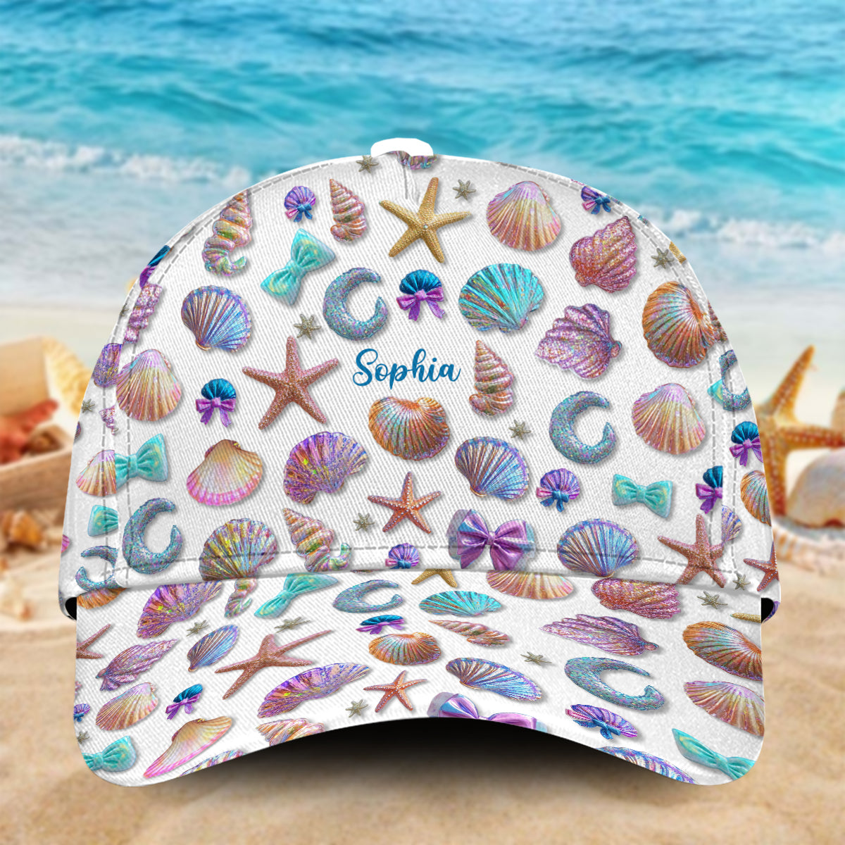 Salty Lil' Beach - Casquette classique personnalisée pour amoureux de la mer