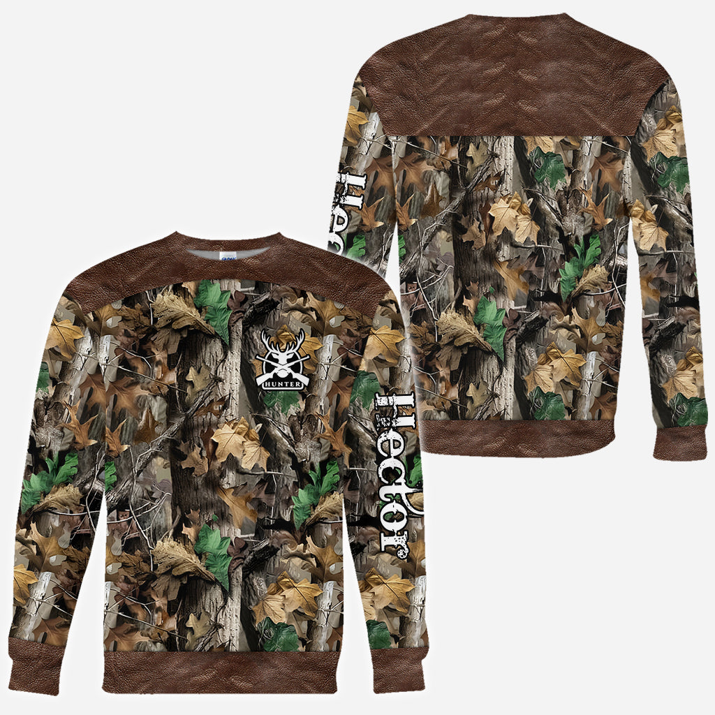 T-shirt de chasse camouflage personnalisé pour la chasse au cerf