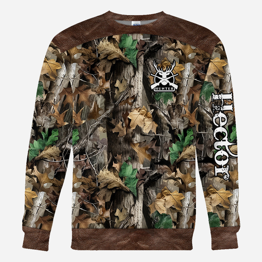 T-shirt de chasse camouflage personnalisé pour la chasse au cerf