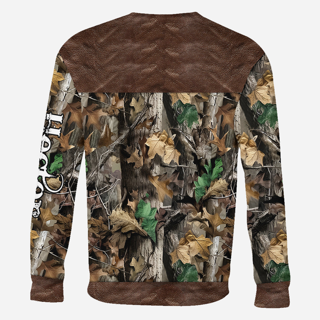 T-shirt de chasse camouflage personnalisé pour la chasse au cerf