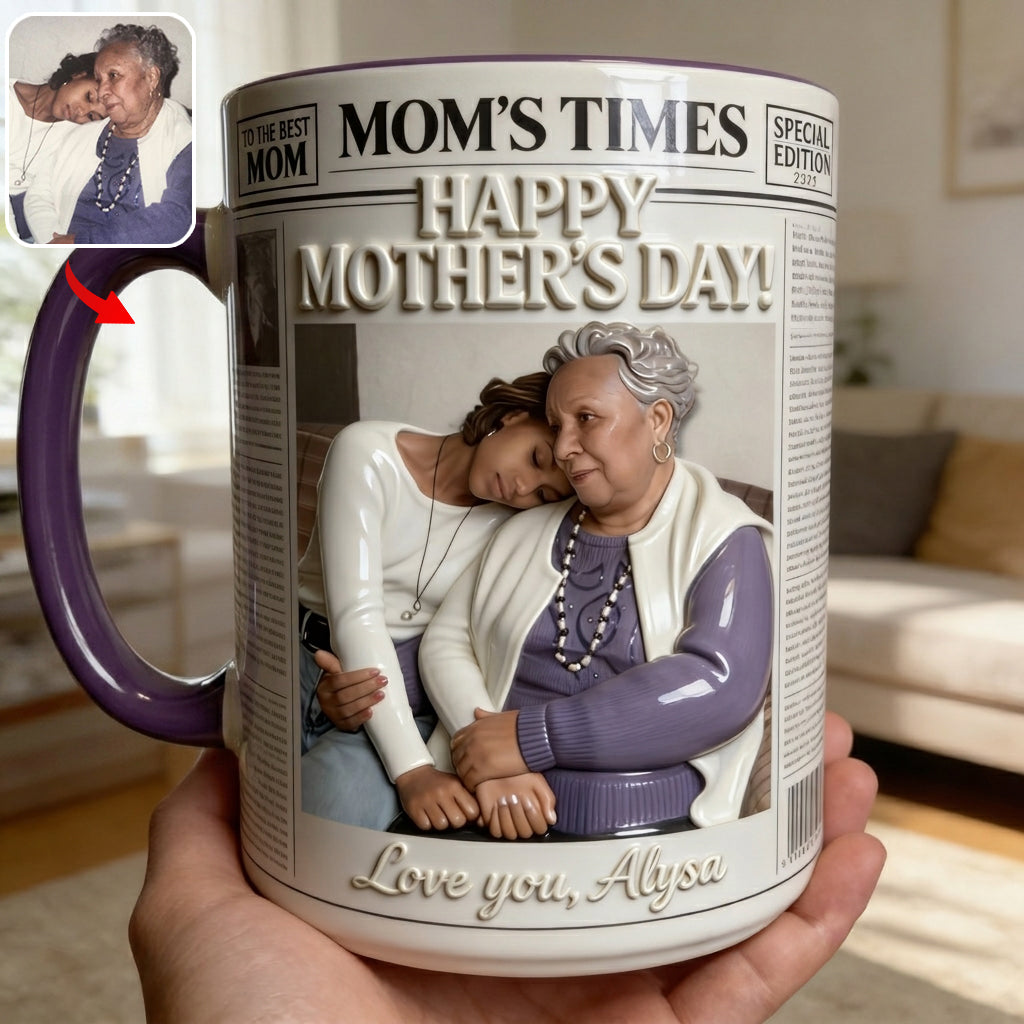 Les Temps de Maman - Mug Personnalisé pour Maman