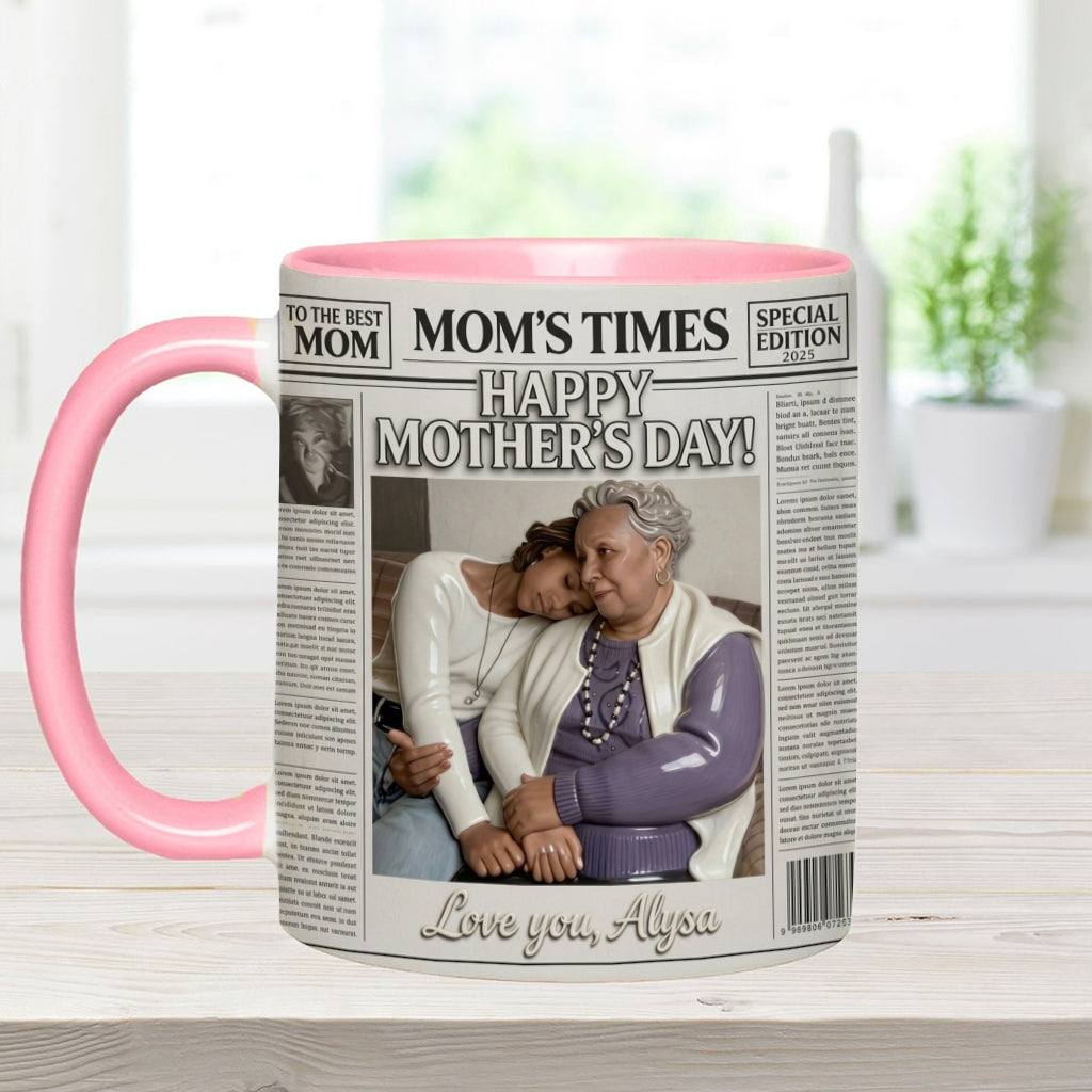 Les Temps de Maman - Mug Personnalisé pour Maman