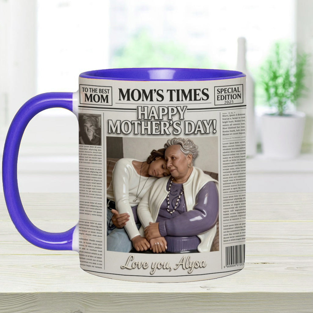 Les Temps de Maman - Mug Personnalisé pour Maman