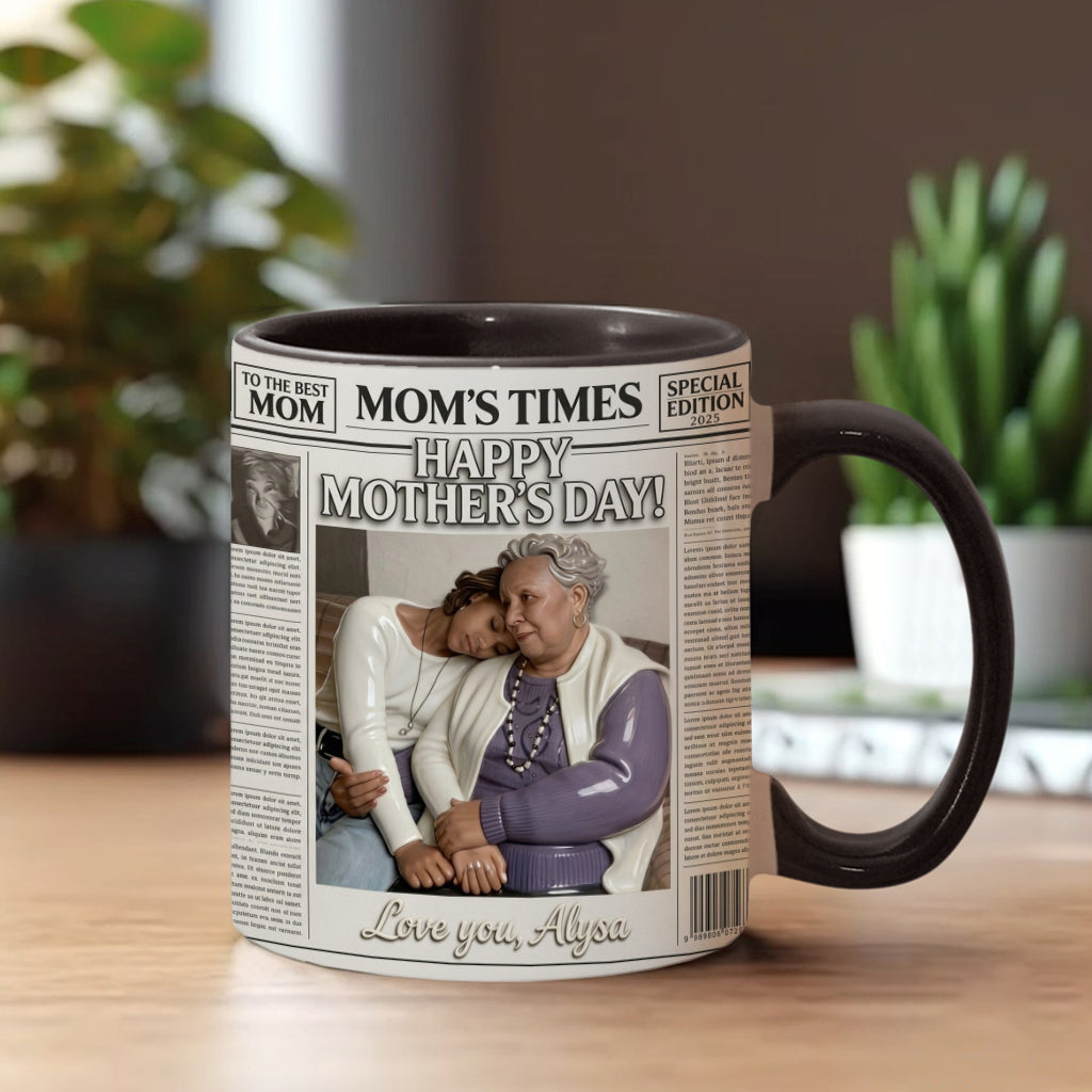 Les Temps de Maman - Mug Personnalisé pour Maman