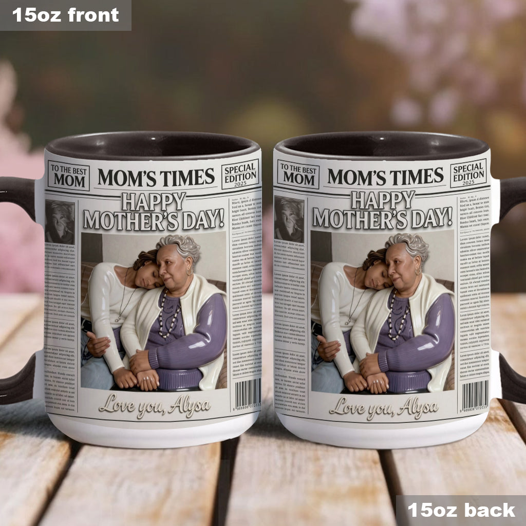 Les Temps de Maman - Mug Personnalisé pour Maman