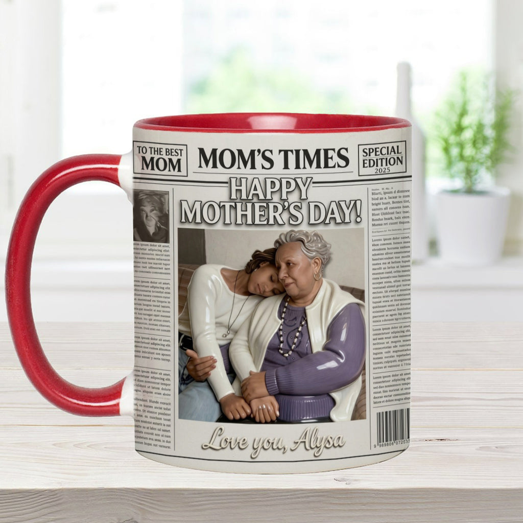 Les Temps de Maman - Mug Personnalisé pour Maman