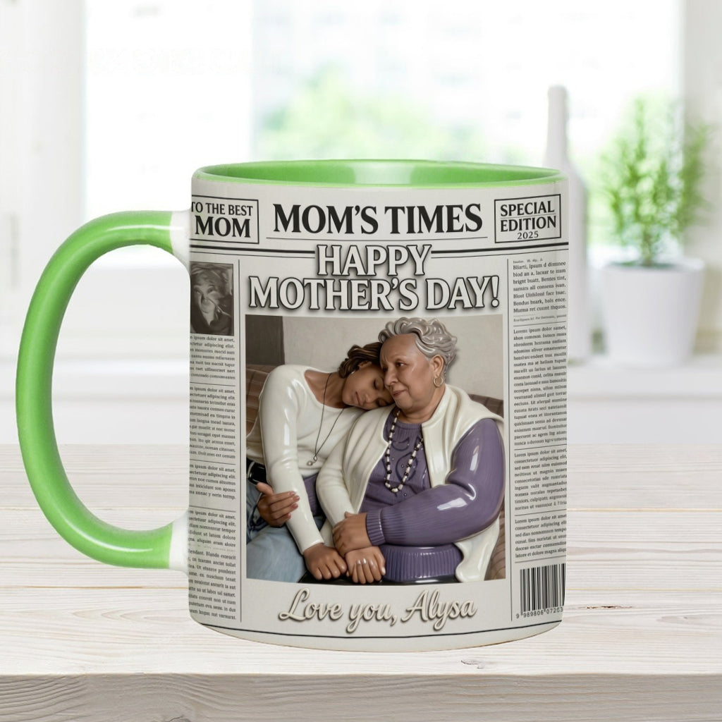 Les Temps de Maman - Mug Personnalisé pour Maman