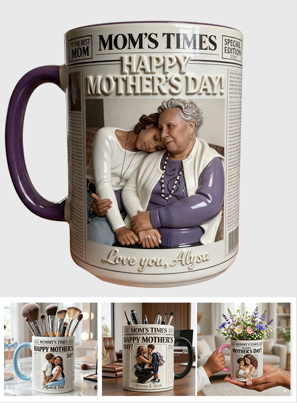Les Temps de Maman - Mug Personnalisé pour Maman