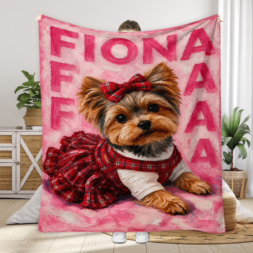J'adore mon animal - Couverture pour chien personnalisée