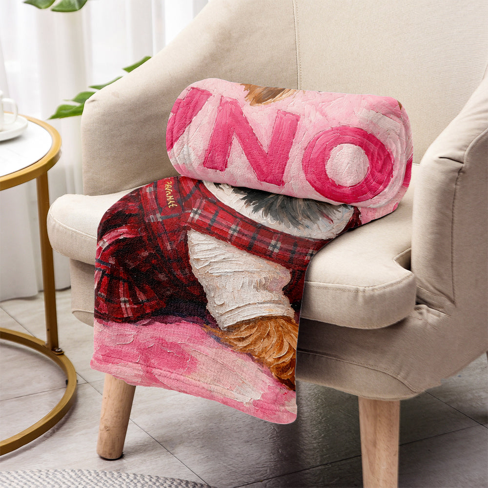 J'adore mon animal - Couverture pour chien personnalisée