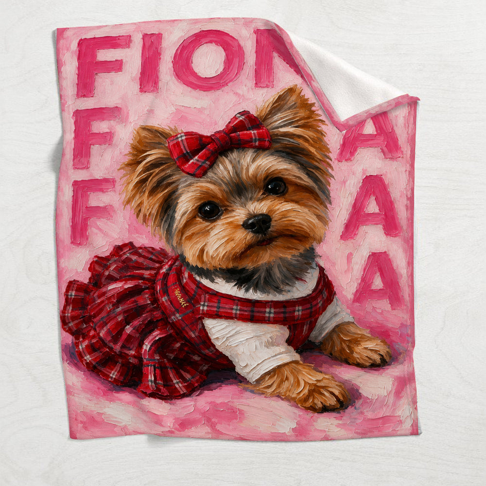 J'adore mon animal - Couverture pour chien personnalisée