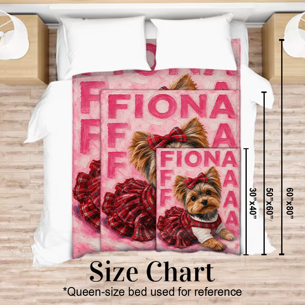 J'adore mon animal - Couverture pour chien personnalisée