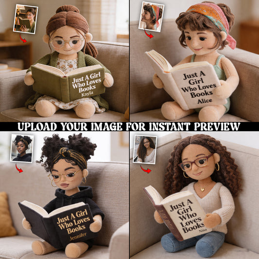 Liebe Lesen - Personalisierte Premium Kunstfell Kissen