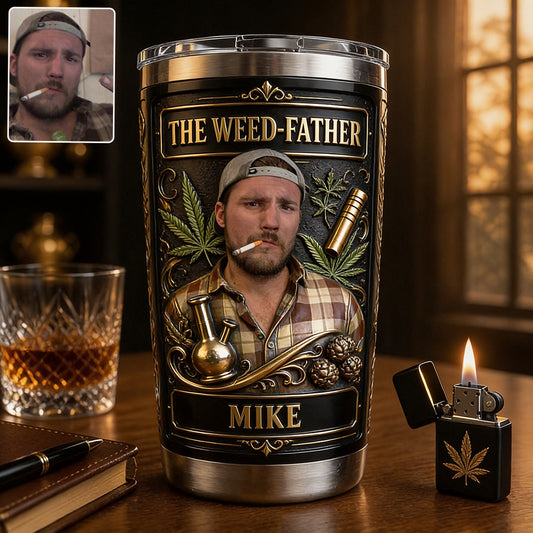 Personalisierter Weed Tumbler - Any Photo 420 Somewhere