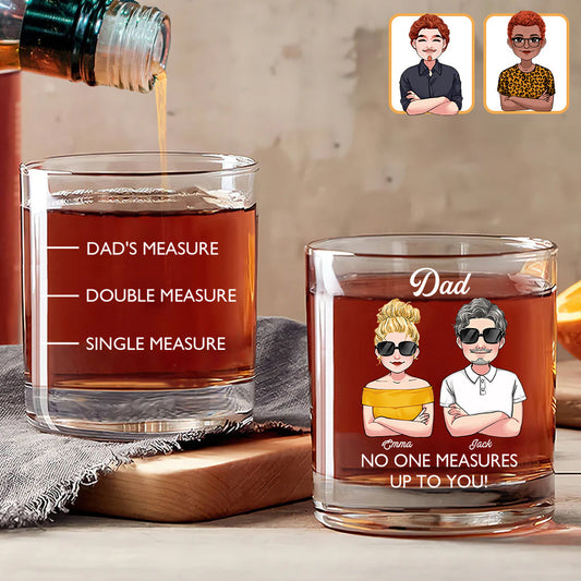 Dad's Measure – Personalisiertes Whiskyglas