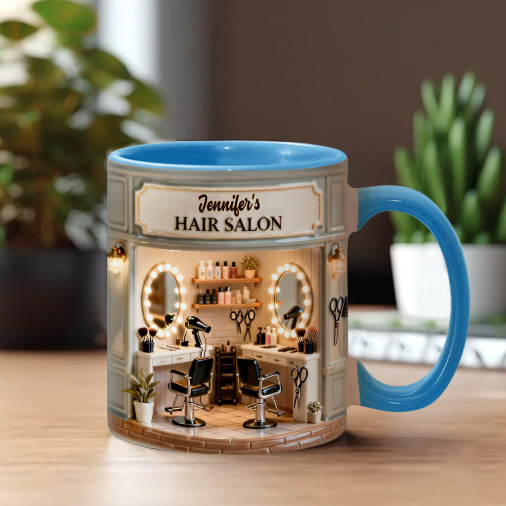 Fière coiffeuse - Mug personnalisé pour coiffeuse