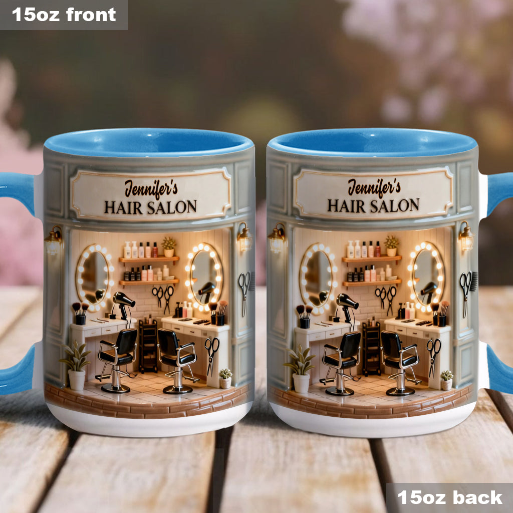 Fière coiffeuse - Mug personnalisé pour coiffeuse