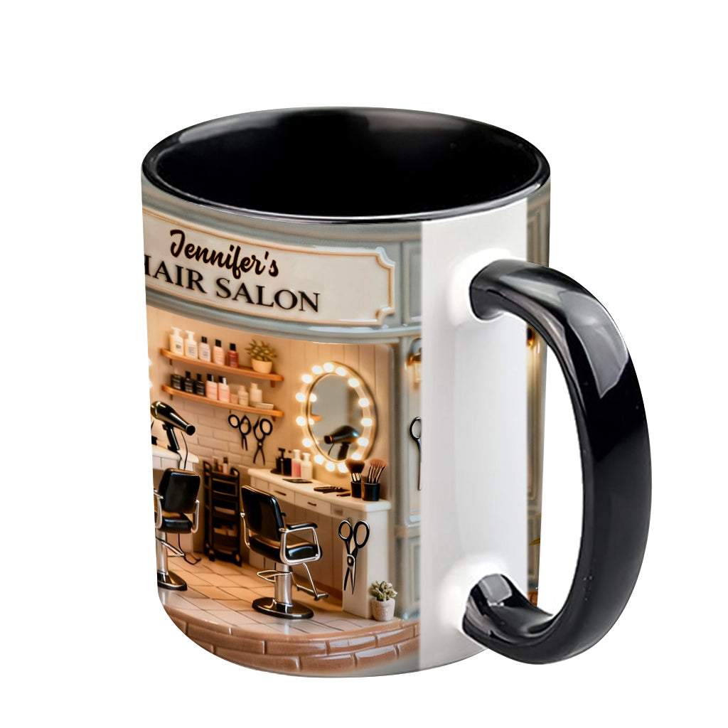 Fière coiffeuse - Mug personnalisé pour coiffeuse
