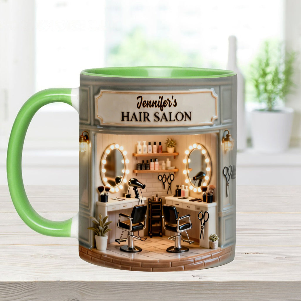 Fière coiffeuse - Mug personnalisé pour coiffeuse