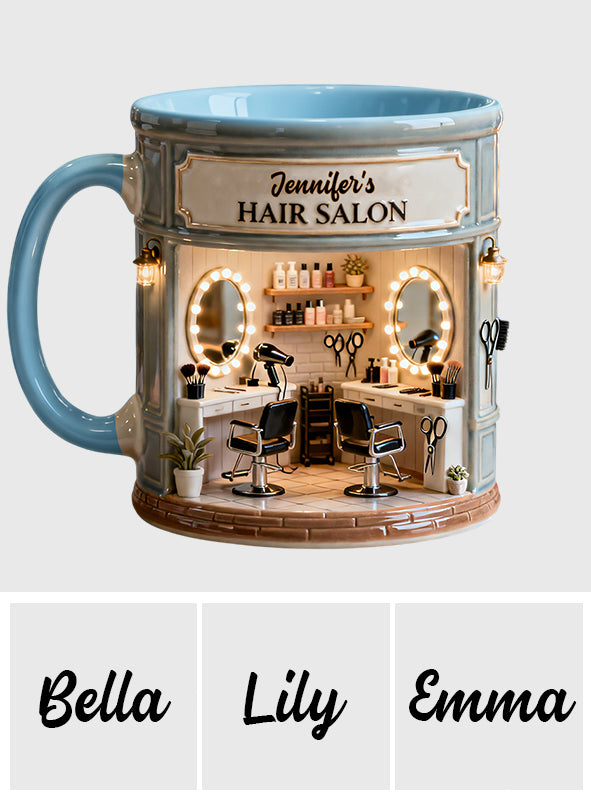 Fière coiffeuse - Mug personnalisé pour coiffeuse