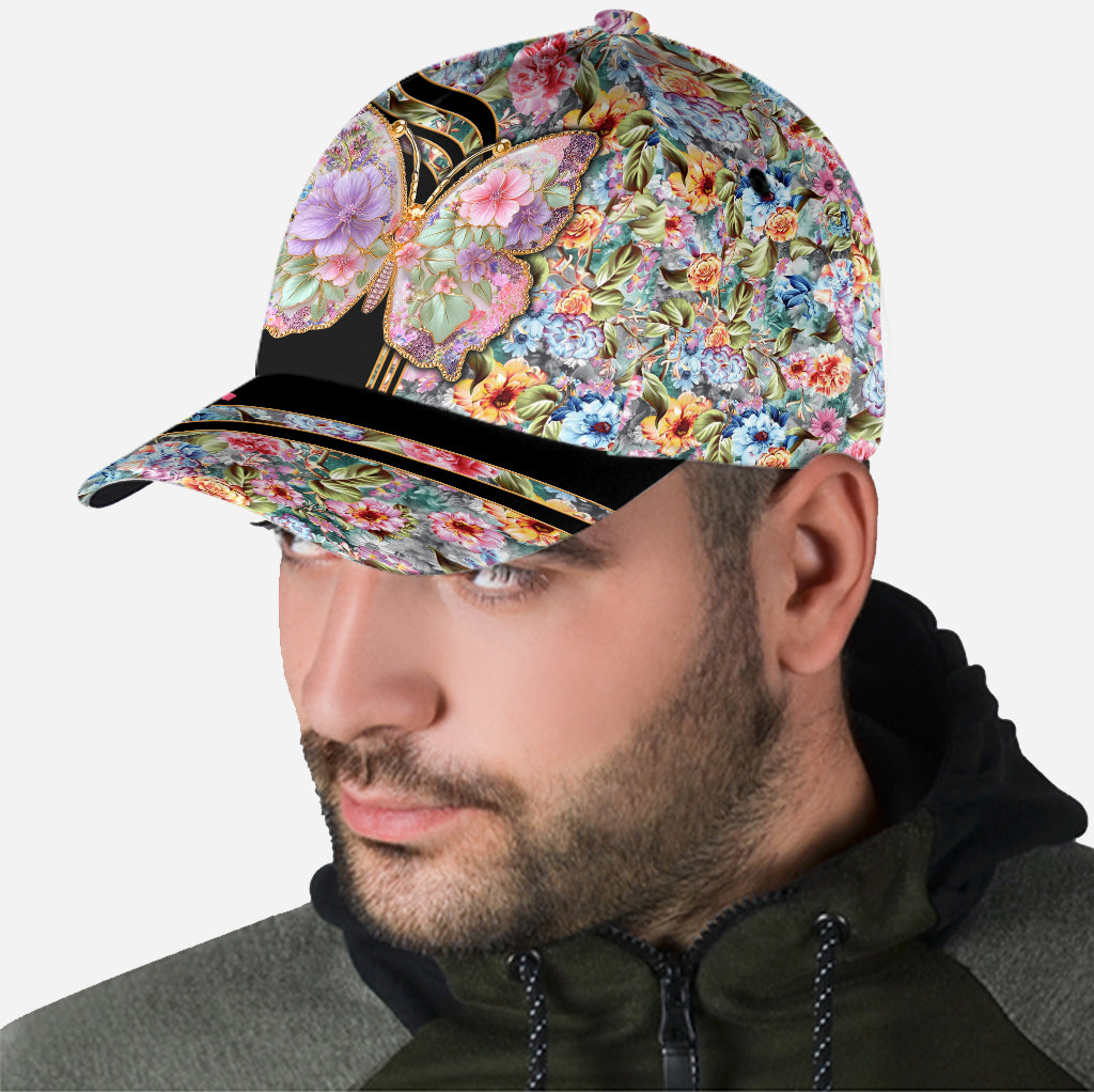 Schmetterlingsliebe – Personalisierte Schmetterlings-Klassikkappe