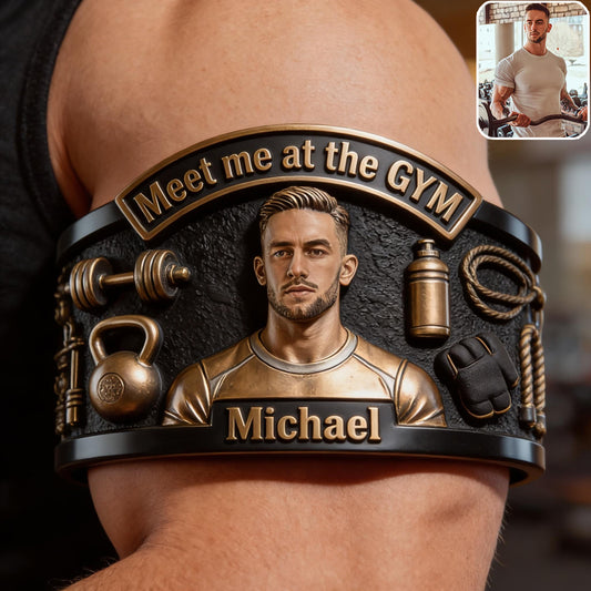 Gym King - Personalisierbares Fitness Armband