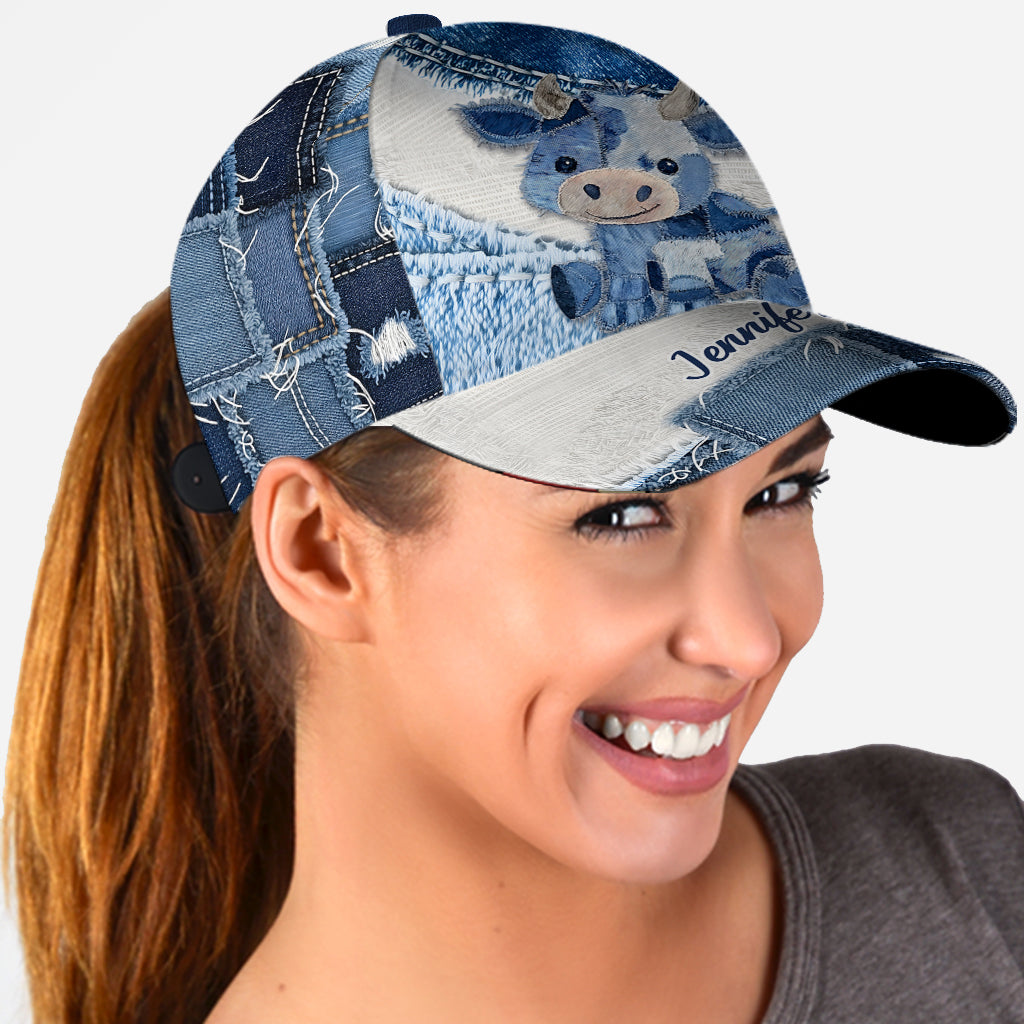 Vache des Highlands mignonne - Casquette classique personnalisée vache des Highlands