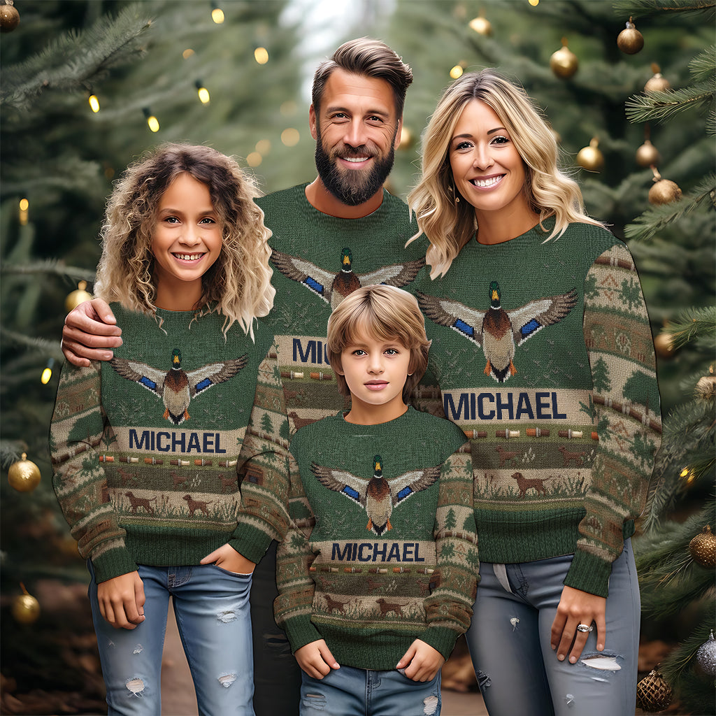 Liebe die Jagdsaison - Personalisierter Jagd-Pullover