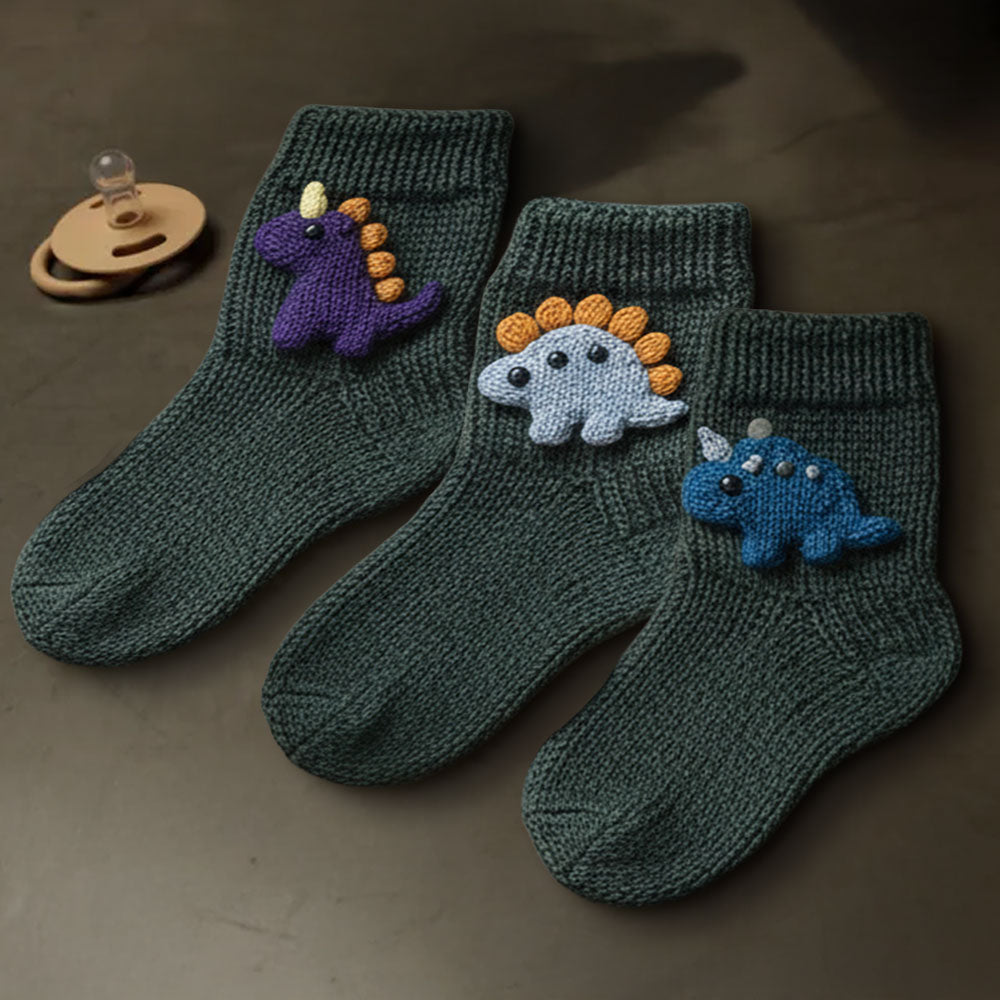 Dinosaurier - Personalisierte Kindersocken
